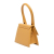 Jacquemus B Jacquemus Yellow Mustard Calf Leather Le Chiquito Moyen Italy