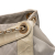 Chanel B Chanel Gray with Brown Taupe Lambskin Leather Leather Quilted Lambskin In The Mix Tote Italy