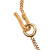 Chanel B Chanel Gold with White Pearl Gold Plated Metal Faux Pearl CC Pendant Necklace France