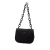 Prada B Prada Black Canvas Fabric Lucite Chain Shoulder Bag Italy