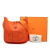 Hermès AB Hermès Orange Dark Orange Calf Leather Clemence Evelyne III 29 France