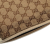 Gucci B Gucci Brown Beige Canvas Fabric GG Perforated Crossbody Italy