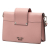 Prada B Prada Pink Calf Leather City Plex Ribbon Crossbody Italy