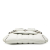 Gucci AB Gucci White Calf Leather Small Quilted Horsebit Chain Satchel Italy