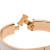 Hermès B Hermès White with Gold Enamel Other Narrow Clic H Bracelet PM France