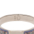 Hermès AB Hermès Purple with Silver Enamel Other Narrow Penguin Loquet Hinge Bangle PM France