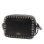 Valentino AB Valentino Black Calf Leather Rockstud Camera Bag Italy