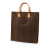 Louis Vuitton B Louis Vuitton Brown Monogram Canvas Fabric Monogram Sac Plat France
