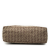 Fendi B Fendi Brown Beige Canvas Fabric Zucchino Tote Italy
