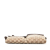 Gucci B Gucci Brown Beige Canvas Fabric GG Double Pocket Belt Bag Italy