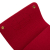 Hermès AB Hermès Red Wool Fabric Felt Mises et Relances Cards Holder France