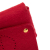Hermès AB Hermès Red Wool Fabric Felt Mises et Relances Cards Holder France