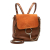 Chloé B Chloé Brown Calf Leather Medium skin and Suede Faye Backpack Italy