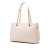 Ferragamo B Ferragamo Brown Light Beige Calf Leather Grained skin Vara Melike Tote Italy