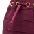 Ferragamo B Ferragamo Purple Magenta Nylon Fabric Tiered Grosgrain Vara Drawstring Bucket Bag Italy