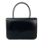 Celine B Celine Black Calf Leather Logo Carriage Top Handle Bag France