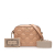 Gucci AB Gucci Brown Beige Calf Leather Small GG Matelasse Crossbody Italy