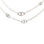 Hermès AB Hermès Silver SV925 / Sterling Silver Metal Sterling Silver Farandole Long Necklace 120 France
