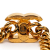 Chanel B Chanel Gold Gold Plated Metal CC Turn Lock Bracelet France