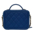 Chanel AB Chanel Blue Caviar Leather Leather Small Caviar CC Filigree Vanity Case France