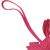 Hermès A Hermès Pink Hot Pink Lambskin Leather Leather Milo Lambskin GriGri Rodeo Bag Charm PM France