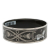 Hermès AB Hermès Black with Silver Enamel Other Wide Grand Apparat Platine 2 Bangle 65 France