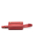 Hermès B Hermès Red Calf Leather Courchevel Pochette Bum Bag France
