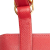 Hermès B Hermès Red Calf Leather Courchevel Pochette Bum Bag France