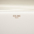 Celine AB Celine White Calf Leather Large Shiny skin Triomphe Crossbody Italy