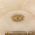 Chanel AB Chanel White Linen Natural Material CC Camellia Brooch France