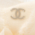 Chanel AB Chanel White Linen Natural Material CC Camellia Brooch France