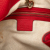 Gucci B Gucci Red Calf Leather Medium Soho Chain Tote Italy