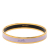 Hermès AB Hermès Purple Light Purple with Gold Enamel Other Narrow Caleche Bangle 70 Austria