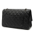 Chanel AB Chanel Black Calf Leather Quilted Aged skin Reissue 2.55 Double Flap 227 Italy
