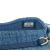 Chanel AB Chanel Blue Denim Denim Fabric Fringe Mood Clutch with Chain France