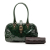 Gucci B Gucci Green Dark Green Patent Leather Leather Patent Horsebit Glam Shoulder Bag Italy