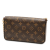 Louis Vuitton B Louis Vuitton Brown Monogram Canvas Fabric Monogram Pochette Felicie France