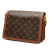 Louis Vuitton AB Louis Vuitton Brown Monogram Canvas Fabric Monogram Reverse Dauphine MM France