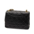 Chanel B Chanel Black Lambskin Leather Leather Mini Square Classic Lambskin Single Flap France