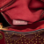 Christian Dior B Dior Red Dark Red Lambskin Leather Leather Medium Lambskin Cannage Studded Supple Lady Dior Italy