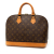 Louis Vuitton B Louis Vuitton Brown Monogram Canvas Fabric Monogram Alma PM United States