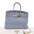 Hermès B Hermès Blue Light Blue Calf Leather Togo Birkin Retourne 35 France