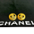 Chanel AB Chanel Gold Gold Plated Metal CC Tweed Effect Earrings France