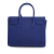 Saint Laurent AB Saint Laurent Blue Calf Leather Nano Sac De Jour Satchel Italy
