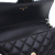 Chanel AB Chanel Black Lambskin Leather Leather Quilted Lambskin Classic Glasses Case on Chain France