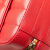 Saint Laurent B Saint Laurent Red Lambskin Leather Leather Toy Lambskin Vicky Crossbody Italy
