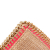 Stella McCartney B Stella McCartney Brown Beige Raffia Natural Material Falabella Fold Over Clutch Italy