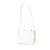 Chanel B Chanel White Ivory Calf Leather Crumpled skin En Vogue Rope Flap Italy