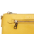 Prada B Prada Yellow Saffiano Leather Lux Front Pocket Crossbody Italy
