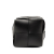 Bottega Veneta AB Bottega Veneta Black Nappa Leather Leather Mini Nappa Maxi Intrecciato Cassette Bucket Bag Italy